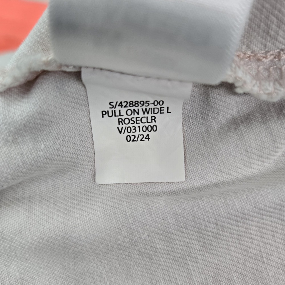 GAP Women Jeans XL Light Pink Denim Wide-Leg High Rise Relaxed - Picture 4 of 11